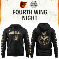 Baltimore Orioles Fourth Wings Night Hoodie