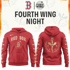 Boston Red Sox Fourth Wings Night Hoodie