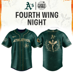 Athletics Fourth Wings Night Jersey