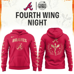 Atlanta Braves Fourth Wings Night Hoodie