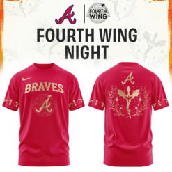 Atlanta Braves Fourth Wings Night Tshirt
