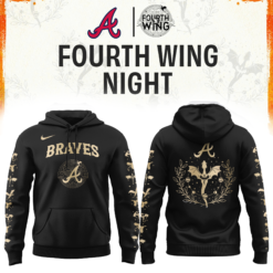 Atlanta Braves Fourth Wings Night Hoodie