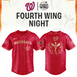 Washington Nationals Fourth Wings Night Jersey