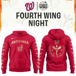 Washington Nationals Fourth Wings Night Hoodie