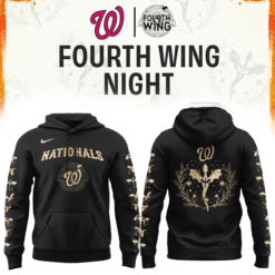 Washington Nationals Fourth Wings Night Hoodie