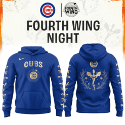 Chicago Cubs Fourth Wings Night Hoodie