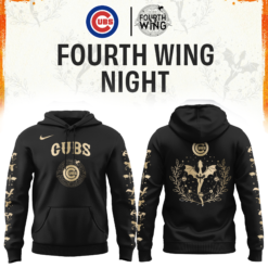Chicago Cubs Fourth Wings Night Hoodie