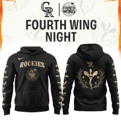 Colorado Rockies Fourth Wings Night Hoodie