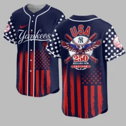 New York Yankees USA 250 Patriotic Jersey