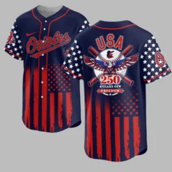 Baltimore Orioles USA 250 Patriotic Jersey