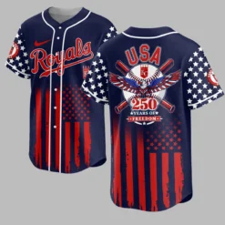 Kansas City Royals USA 250 Patriotic Jersey