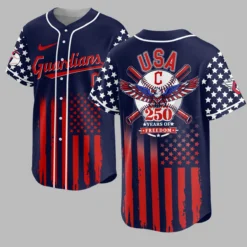 Cleveland Guardians USA 250 Patriotic Jersey