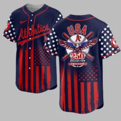Oakland Athletics USA 250 Patriotic Jersey