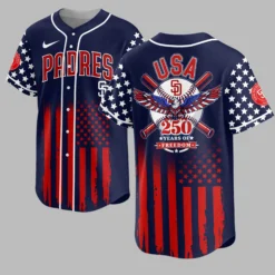 San Diego Padres USA 250 Patriotic Jersey